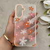 قاب گوشی Galaxy A36 - A56 سامسونگ شفاف PC CASE شفاف پشت طلق فانتزی طرح گل کد 157681