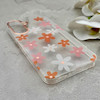 قاب گوشی Galaxy A36 - A56 سامسونگ شفاف PC CASE شفاف پشت طلق فانتزی طرح گل کد 157681