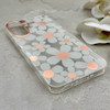قاب گوشی Galaxy A36 - A56 سامسونگ شفاف PC CASE شفاف پشت طلق فانتزی طرح گل کد 157685