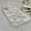 قاب گوشی Galaxy A36 - A56 سامسونگ شفاف PC CASE شفاف پشت طلق فانتزی طرح گل کد 157687
