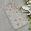 قاب گوشی Galaxy A36 - A56 سامسونگ شفاف PC CASE شفاف پشت طلق فانتزی طرح گل کد 157687