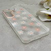 قاب گوشی Galaxy S24 FE سامسونگ شفاف PC CASE شفاف پشت طلق فانتزی طرح گل کد 157688