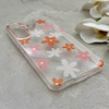 قاب گوشی Galaxy S24 FE سامسونگ شفاف PC CASE شفاف پشت طلق فانتزی طرح گل کد 157689