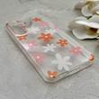قاب گوشی Galaxy S24 FE سامسونگ شفاف PC CASE شفاف پشت طلق فانتزی طرح گل کد 157689
