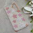 قاب گوشی Galaxy S24 FE سامسونگ شفاف PC CASE شفاف پشت طلق فانتزی طرح گل کد 157689