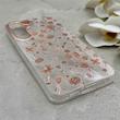 قاب گوشی Galaxy S24 FE سامسونگ شفاف PC CASE شفاف پشت طلق فانتزی طرح گل کد 157691