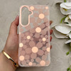 قاب گوشی Galaxy S24 FE سامسونگ شفاف PC CASE شفاف پشت طلق فانتزی طرح گل کد 157692