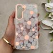 قاب گوشی Galaxy S24 FE سامسونگ شفاف PC CASE شفاف پشت طلق فانتزی طرح گل کد 157693