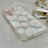 قاب گوشی Galaxy S24 FE سامسونگ شفاف PC CASE شفاف پشت طلق فانتزی طرح گل کد 157694