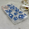 قاب گوشی Galaxy S24 FE سامسونگ شفاف PC CASE شفاف پشت طلق فانتزی طرح گل کد 157697