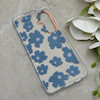 قاب گوشی Galaxy S24 FE سامسونگ شفاف PC CASE شفاف پشت طلق فانتزی طرح گل کد 157697