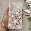 قاب گوشی Galaxy S25 FE سامسونگ شفاف PC CASE شفاف پشت طلق فانتزی طرح گل کد 157701
