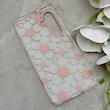 قاب گوشی Galaxy S25 FE سامسونگ شفاف PC CASE شفاف پشت طلق فانتزی طرح گل کد 157701