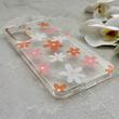 قاب گوشی Galaxy S25 FE سامسونگ شفاف PC CASE شفاف پشت طلق فانتزی طرح گل کد 157702