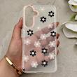 قاب گوشی Galaxy S25 FE سامسونگ شفاف PC CASE شفاف پشت طلق فانتزی طرح گل کد 157704