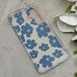 قاب گوشی Galaxy S25 FE سامسونگ شفاف PC CASE شفاف پشت طلق فانتزی طرح گل کد 157706