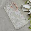 قاب گوشی Galaxy S25 FE سامسونگ شفاف PC CASE شفاف پشت طلق فانتزی طرح گل کد 157707