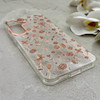 قاب گوشی Galaxy S25 FE سامسونگ شفاف PC CASE شفاف پشت طلق فانتزی طرح گل کد 157709