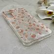 قاب گوشی Galaxy S25 FE سامسونگ شفاف PC CASE شفاف پشت طلق فانتزی طرح گل کد 157709