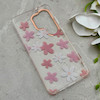 قاب گوشی Galaxy S26 Ultra سامسونگ شفاف PC CASE شفاف پشت طلق فانتزی طرح گل کد 157710
