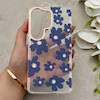 قاب گوشی Galaxy S26 Ultra سامسونگ شفاف PC CASE شفاف پشت طلق فانتزی طرح گل کد 157711
