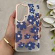 قاب گوشی Galaxy S26 Ultra سامسونگ شفاف PC CASE شفاف پشت طلق فانتزی طرح گل کد 157711