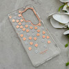 قاب گوشی Galaxy S26 Ultra سامسونگ شفاف PC CASE شفاف پشت طلق فانتزی طرح گل کد 157713