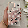 قاب گوشی Galaxy S26 Ultra سامسونگ شفاف PC CASE شفاف پشت طلق فانتزی طرح گل کد 157714