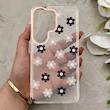 قاب گوشی Galaxy S26 Ultra سامسونگ شفاف PC CASE شفاف پشت طلق فانتزی طرح گل کد 157714