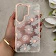 قاب گوشی Galaxy S26 Ultra سامسونگ شفاف PC CASE شفاف پشت طلق فانتزی طرح گل کد 157716