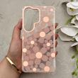 قاب گوشی Galaxy S26 Ultra سامسونگ شفاف PC CASE شفاف پشت طلق فانتزی طرح گل کد 157718