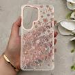 قاب گوشی Galaxy S26 Ultra سامسونگ شفاف PC CASE شفاف پشت طلق فانتزی طرح گل کد 157719