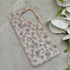 قاب گوشی Galaxy S26 Ultra سامسونگ شفاف PC CASE شفاف پشت طلق فانتزی طرح گل کد 157719