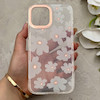 قاب گوشی iPhone 12 Pro Max آیفون شفاف PC CASE شفاف پشت طلق فانتزی طرح گل کد 157721