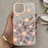 قاب گوشی iPhone 12 Pro Max آیفون شفاف PC CASE شفاف پشت طلق فانتزی طرح گل کد 157725