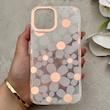 قاب گوشی iPhone 12 Pro Max آیفون شفاف PC CASE شفاف پشت طلق فانتزی طرح گل کد 157725