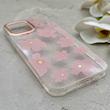 قاب گوشی iPhone 12 Pro Max آیفون شفاف PC CASE شفاف پشت طلق فانتزی طرح گل کد 157726