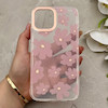 قاب گوشی iPhone 12 Pro Max آیفون شفاف PC CASE شفاف پشت طلق فانتزی طرح گل کد 157726