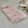 قاب گوشی iPhone 13 Pro Max آیفون شفاف PC CASE شفاف پشت طلق فانتزی طرح گل کد 157732