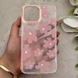 قاب گوشی iPhone 13 Pro Max آیفون شفاف PC CASE شفاف پشت طلق فانتزی طرح گل کد 157732