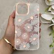 قاب گوشی iPhone 13 Pro Max آیفون شفاف PC CASE شفاف پشت طلق فانتزی طرح گل کد 157733