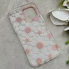 قاب گوشی iPhone 13 Pro Max آیفون شفاف PC CASE شفاف پشت طلق فانتزی طرح گل کد 157734