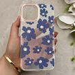 قاب گوشی iPhone 13 Pro Max آیفون شفاف PC CASE شفاف پشت طلق فانتزی طرح گل کد 157735