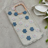 قاب گوشی iPhone 13 Pro Max آیفون شفاف PC CASE شفاف پشت طلق فانتزی طرح گل کد 157736