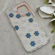 قاب گوشی iPhone 13 Pro Max آیفون شفاف PC CASE شفاف پشت طلق فانتزی طرح گل کد 157736