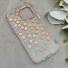 قاب گوشی iPhone 13 Pro Max آیفون شفاف PC CASE شفاف پشت طلق فانتزی طرح گل کد 157739
