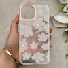 قاب گوشی iPhone 13 Pro Max آیفون شفاف PC CASE شفاف پشت طلق فانتزی طرح گل کد 157742
