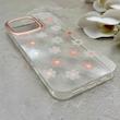 قاب گوشی iPhone 16 Pro Max آیفون شفاف PC CASE شفاف پشت طلق فانتزی طرح گل کد 157743
