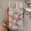 قاب گوشی iPhone 16 Pro Max آیفون شفاف PC CASE شفاف پشت طلق فانتزی طرح گل کد 157744