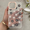 قاب گوشی iPhone 16 Pro Max آیفون شفاف PC CASE شفاف پشت طلق فانتزی طرح گل کد 157748